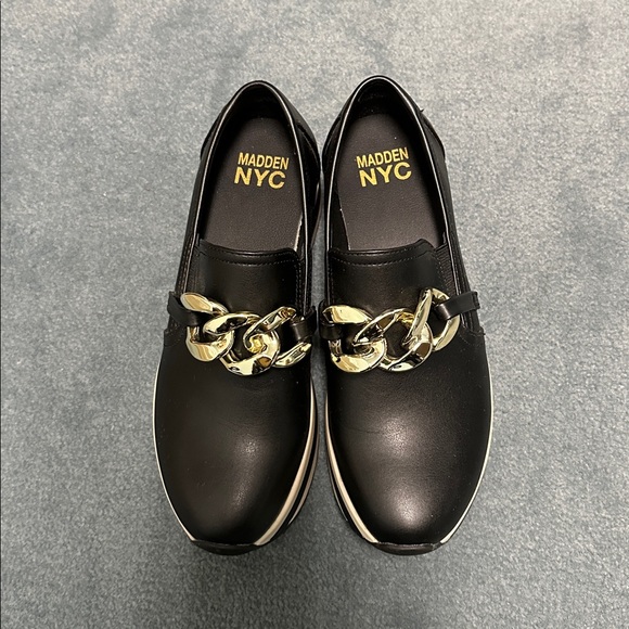 Women’s Size 7.5 Madden NYC Platform Loafers
Worn Once! - Picture 2 of 4